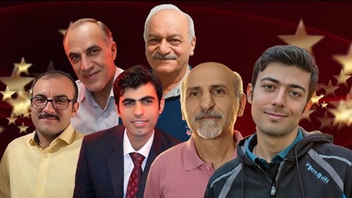 پرونده:نگارهای از ۶ مجاهد اعدام شده در زندان قزلحصار کرج.jpg