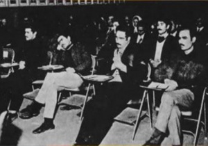 مسعود رجوی در دادگاه شاه