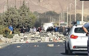 سنگربندی در خیابان‌های کرج؛2.JPG