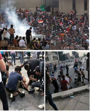تظاهرات ۹ مهر بغداد- اول اکتبر ۲۰۱۹