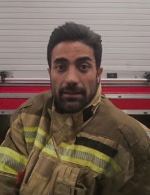 حمید مهدوی آتش نشان فداکار