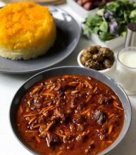 خورش خلالبادام- غذای سنتی کرمانشاه