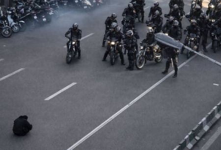 نگاره‌ای از اعتراضات دی۱۴۰۴