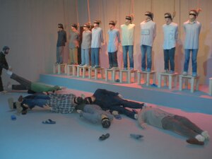 بازسازی سالن اعدام گوهردشت - قتل عام ۶۷